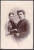 Johanna Jacoba Peters en Jan Cornelis van der Harst bij hun verloving op 18-02-1889